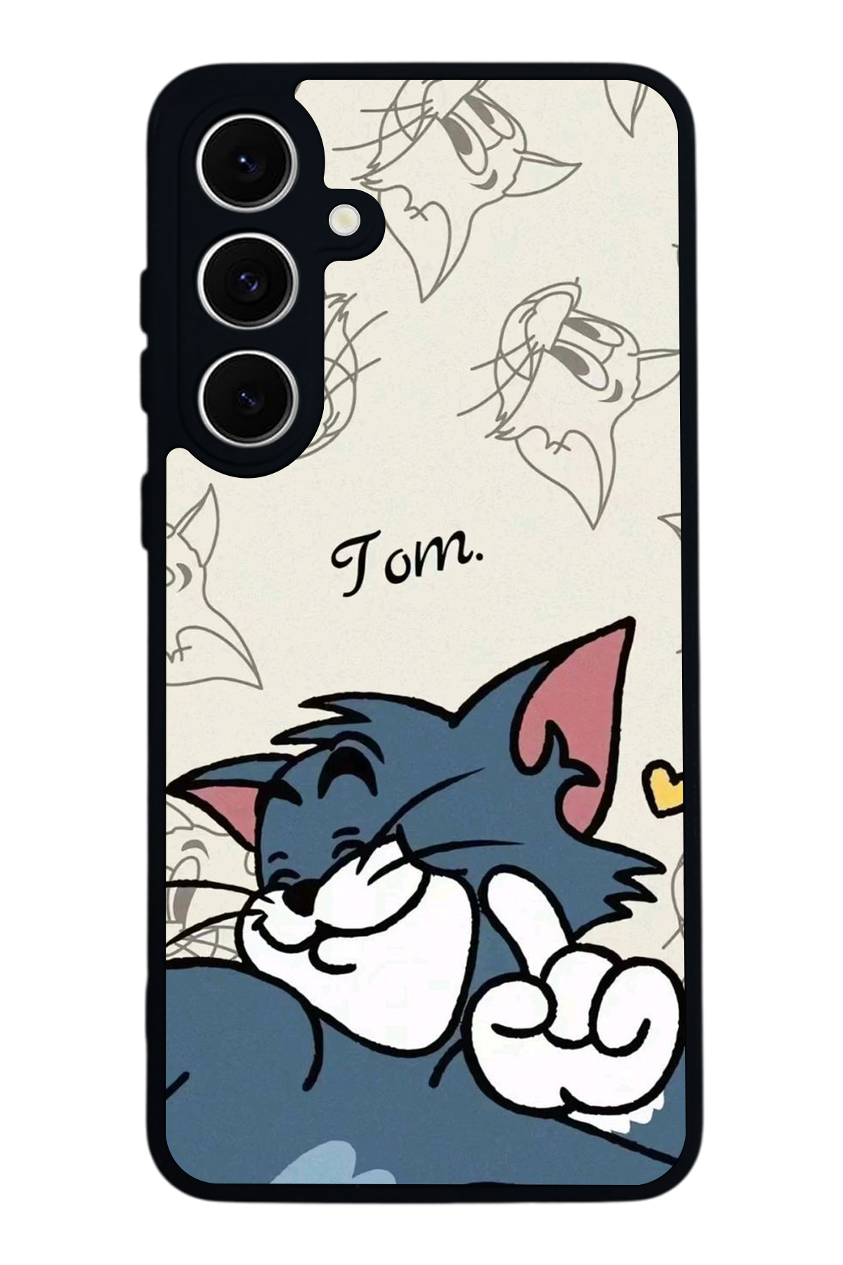 Samsung Galaxy A16 Uyumlu Tom And Jerry Tasarımlı Glossy Premium Kılıf