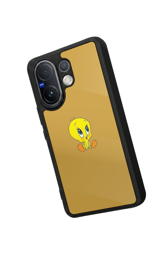 Vivo V60 Uyumlu Tweety Tasarımlı Glossy Premium Kılıf