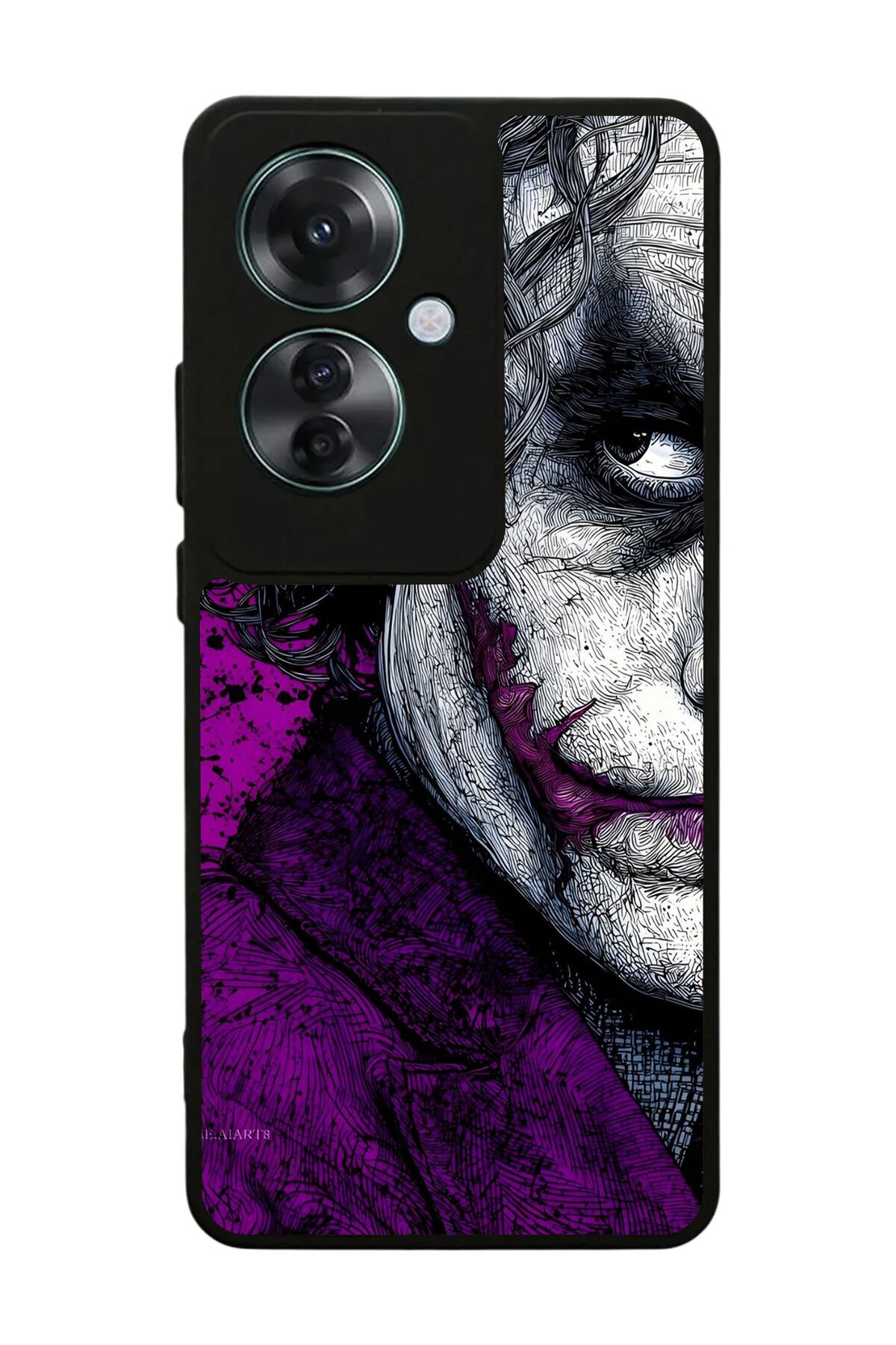 Oppo Reno 11F Uyumlu Joker Tasarımlı Glossy Premium Kılıf