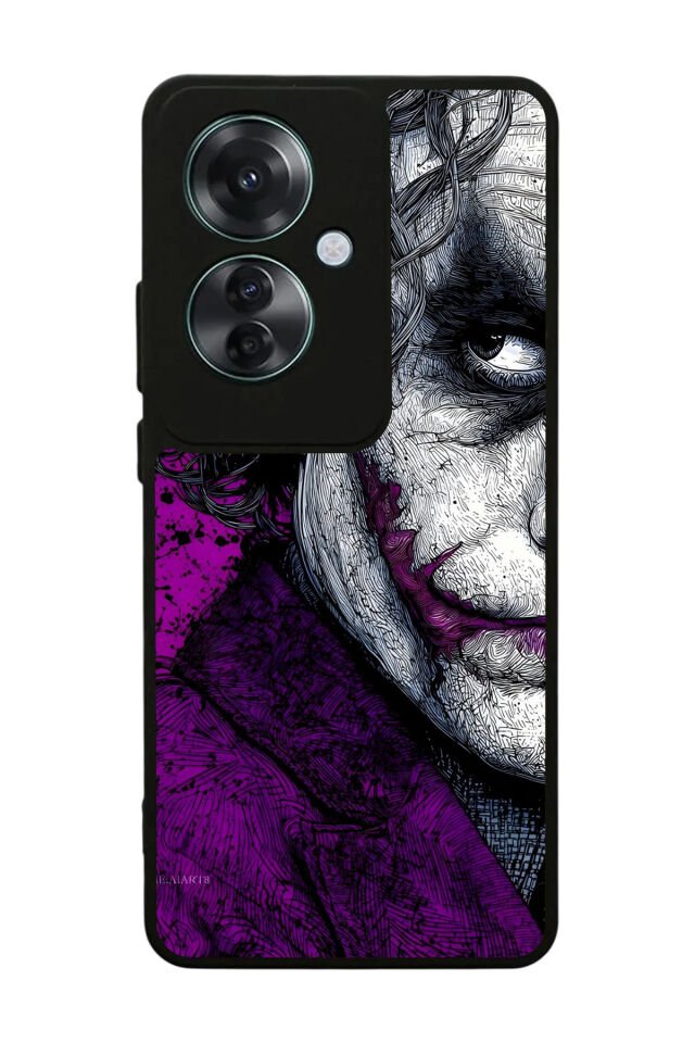 Oppo Reno 11F Uyumlu Joker Tasarımlı Glossy Premium Kılıf
