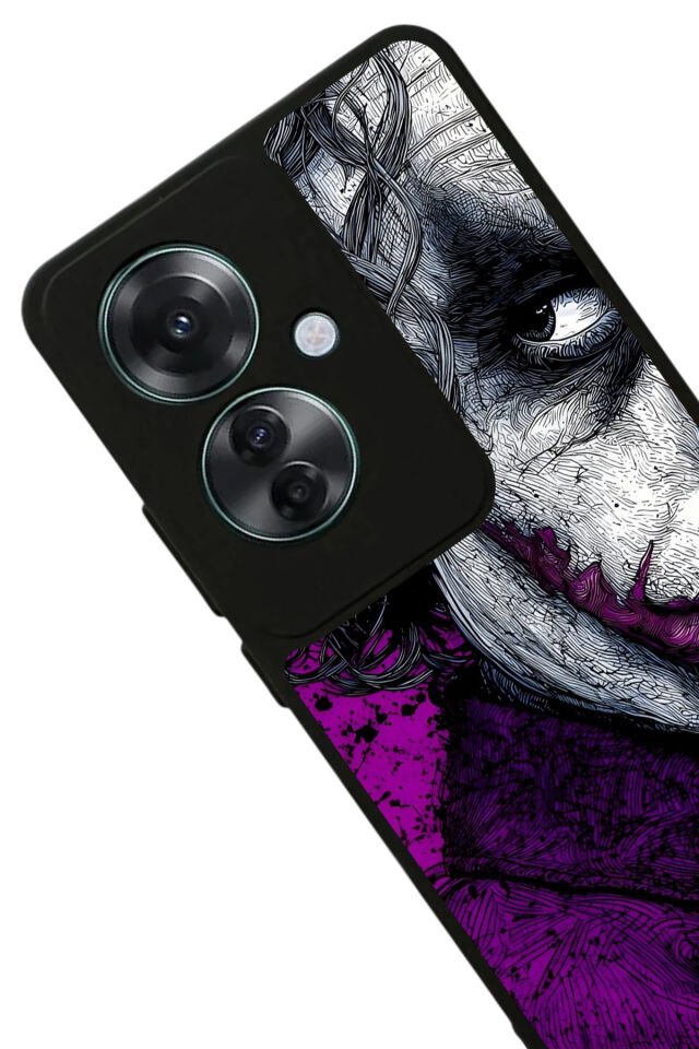 Oppo Reno 11F Uyumlu Joker Tasarımlı Glossy Premium Kılıf