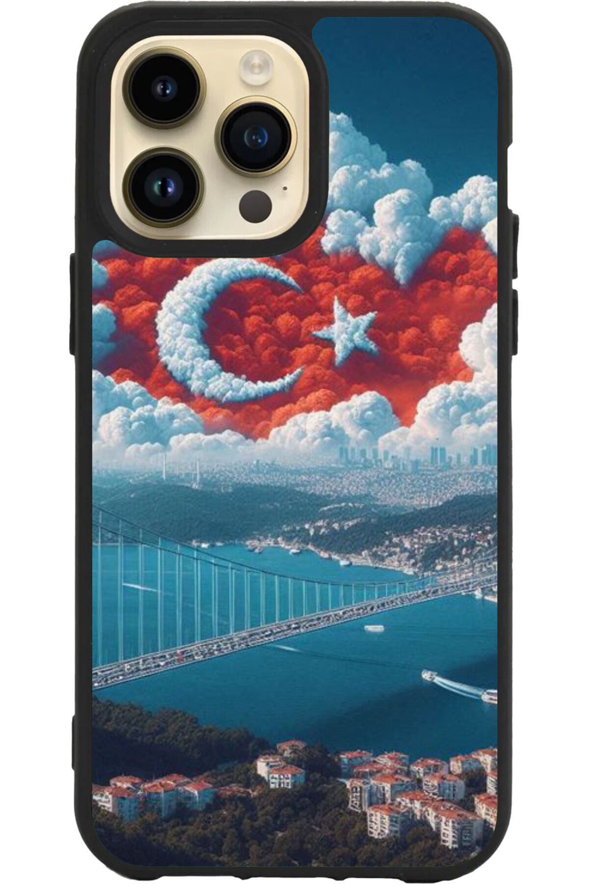 Apple iPhone 16 Pro Siyah Silikon Kılıf Çiziklere ve Darbelere Karşı Koruma