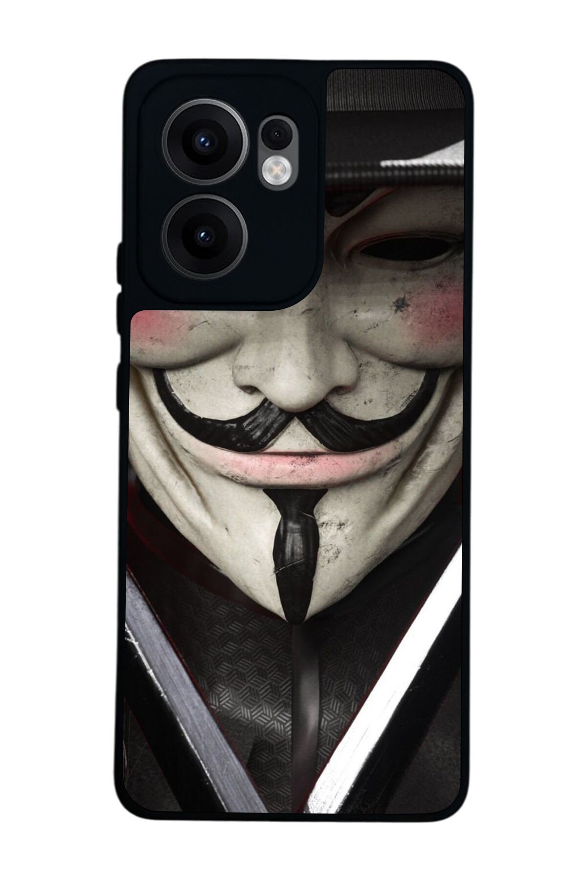 Oppo Reno 13F Uyumlu Vendetta Tasarımlı Glossy Premium Kılıf