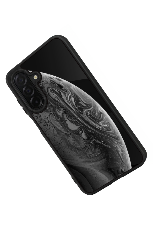 Samsung Galaxy A26 Uyumlu Ay Tasarımlı Glossy Premium Kılıf