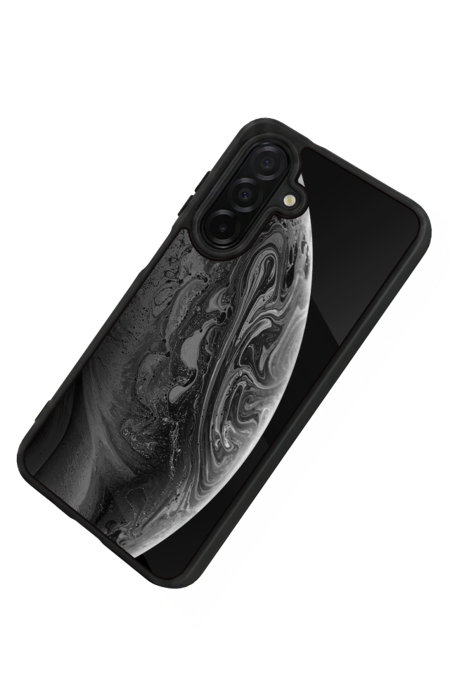 Samsung Galaxy A26 Uyumlu Ay Tasarımlı Glossy Premium Kılıf