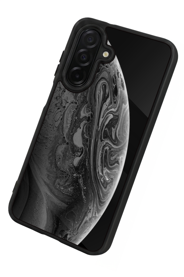 Samsung Galaxy A26 Uyumlu Ay Tasarımlı Glossy Premium Kılıf