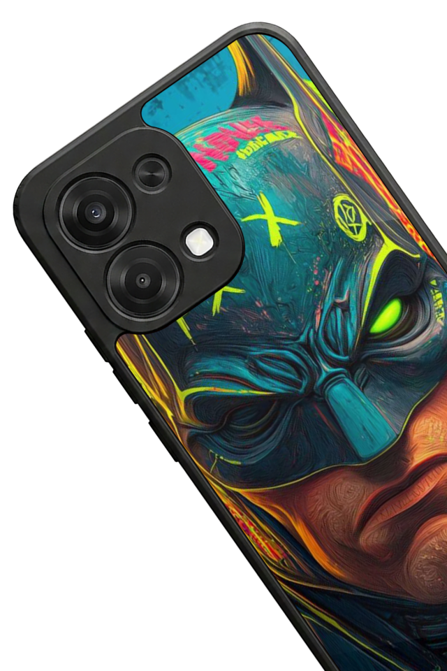 Oppo A6 Pro Uyumlu Batman Tasarımlı Glossy Premium Kılıf