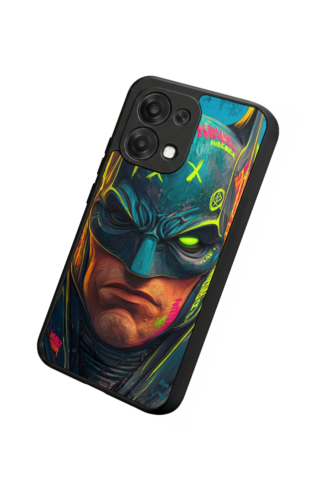 Oppo A6 Pro Uyumlu Batman Tasarımlı Glossy Premium Kılıf