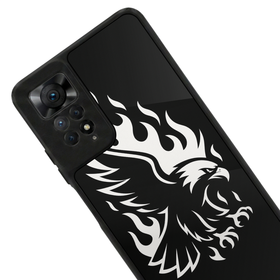 Xiaomi Redmi Note 12 Pro Uyumlu Besiktas Tasarımlı Glossy Premium Kılıf