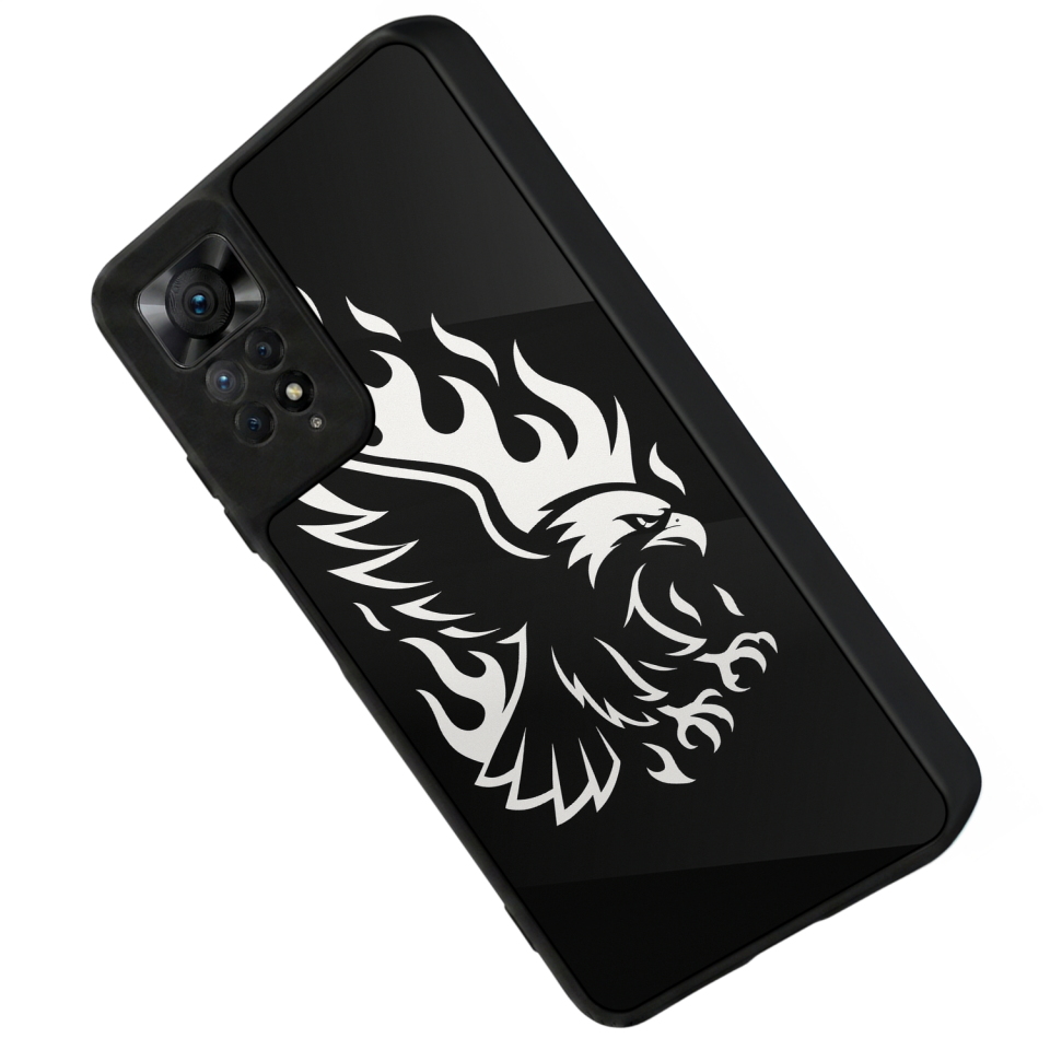 Xiaomi Redmi Note 12 Pro Uyumlu Besiktas Tasarımlı Glossy Premium Kılıf