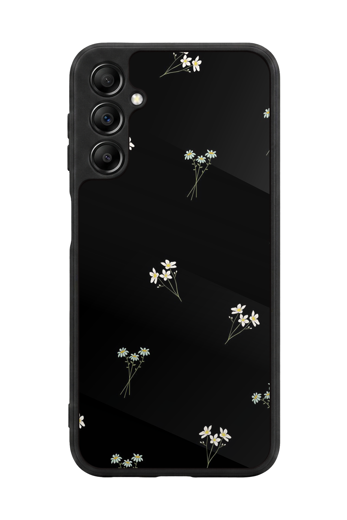 Samsung Galaxy A14 Uyumlu Cicek Tasarımlı Glossy Premium Kılıf