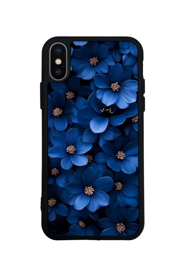 iPhone XS Max Uyumlu Cicek Tasarımlı Glossy Premium Kılıf
