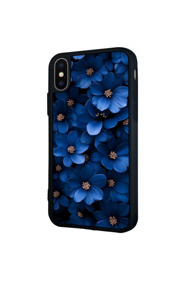 iPhone XS Max Uyumlu Cicek Tasarımlı Glossy Premium Kılıf