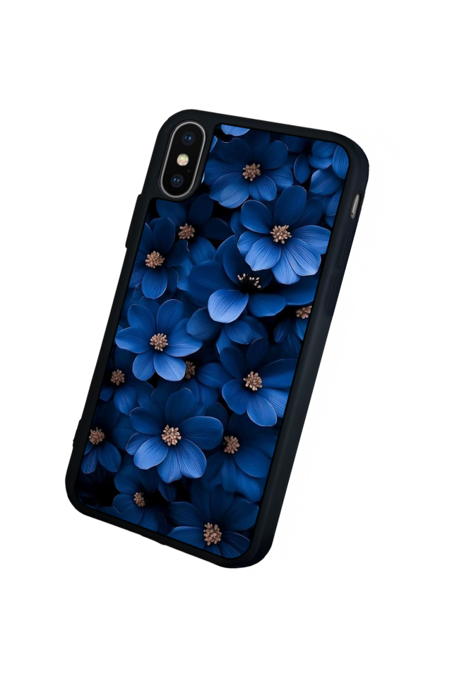 iPhone XS Max Uyumlu Cicek Tasarımlı Glossy Premium Kılıf