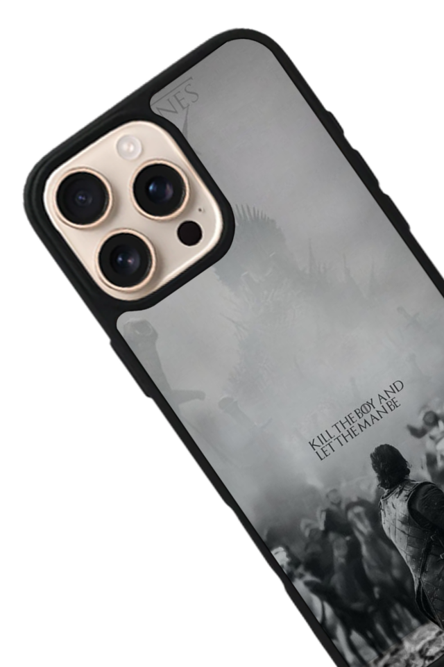 iPhone 15 Pro Uyumlu GameOfThrones Tasarımlı Glossy Premium Kılıf