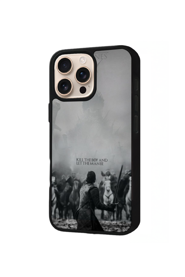 iPhone 15 Pro Uyumlu GameOfThrones Tasarımlı Glossy Premium Kılıf