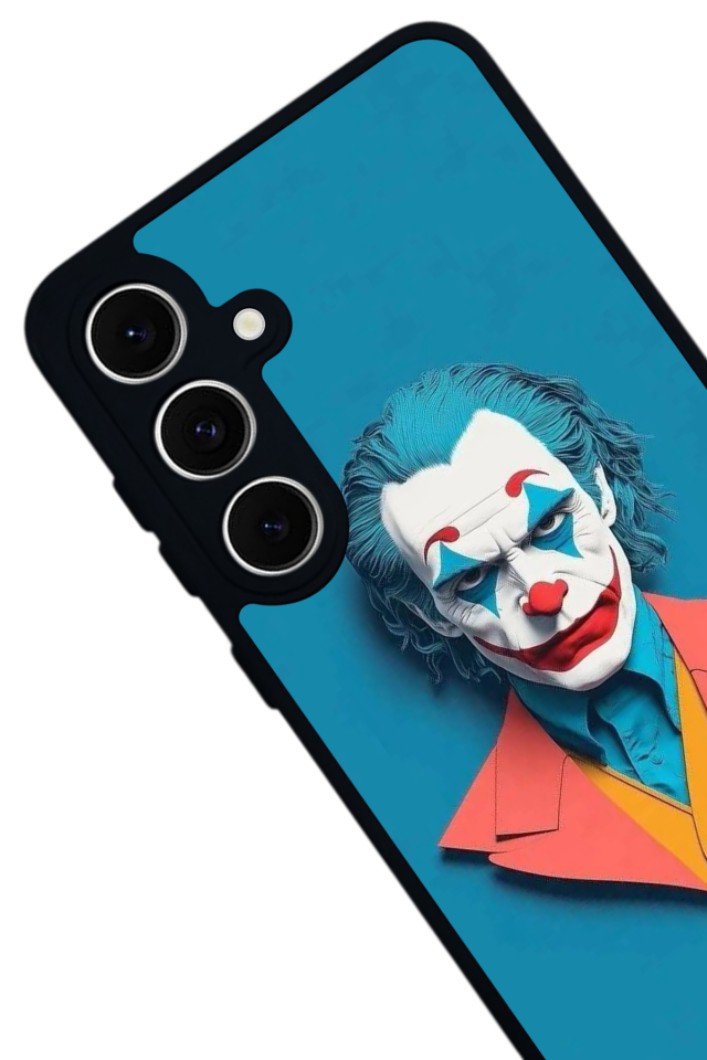 Samsung Galaxy S24 FE Uyumlu Joker Tasarımlı Glossy Premium Kılıf