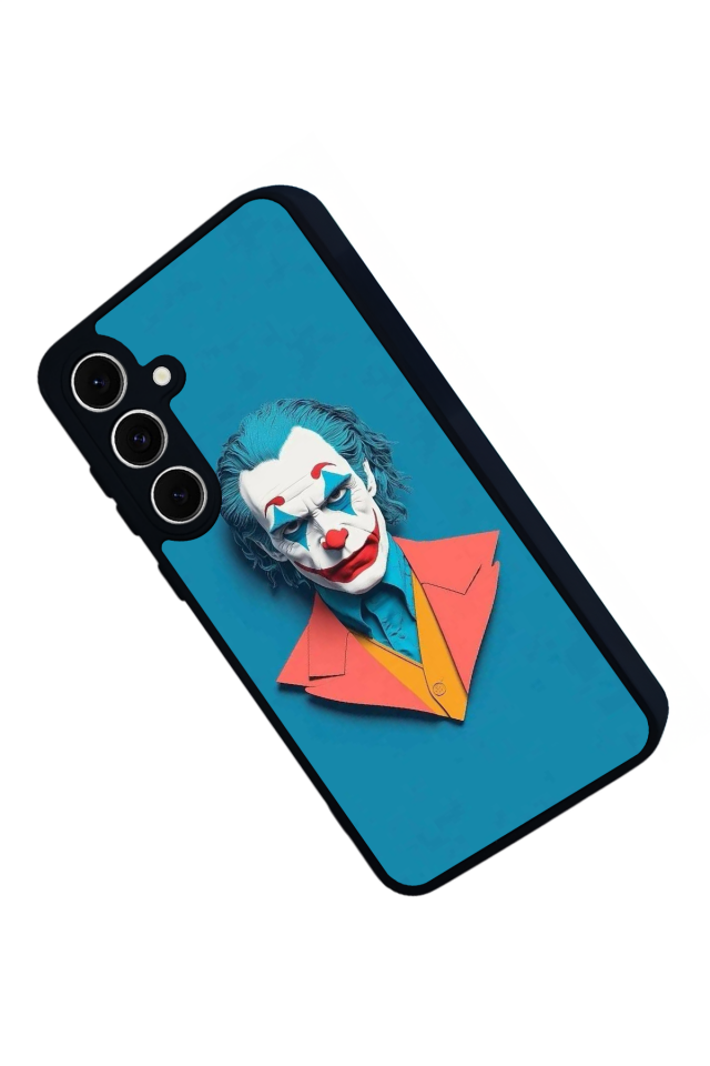 Samsung Galaxy S24 FE Uyumlu Joker Tasarımlı Glossy Premium Kılıf