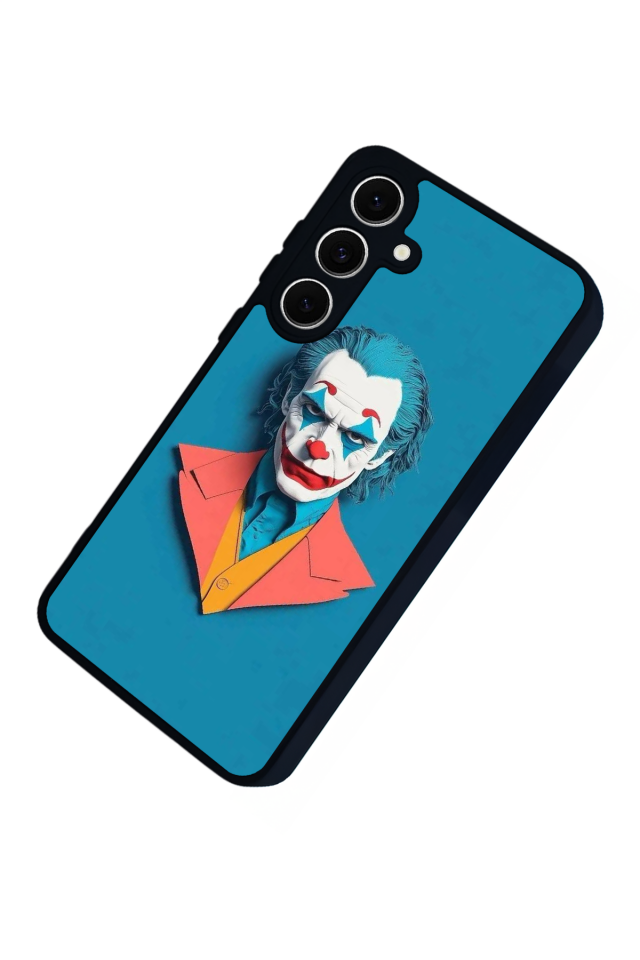 Samsung Galaxy S24 FE Uyumlu Joker Tasarımlı Glossy Premium Kılıf