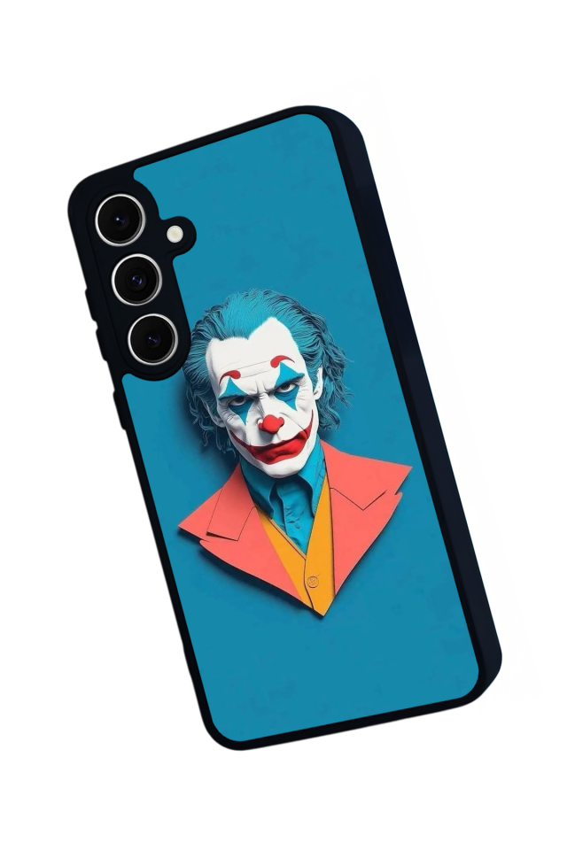 Samsung Galaxy S24 FE Uyumlu Joker Tasarımlı Glossy Premium Kılıf