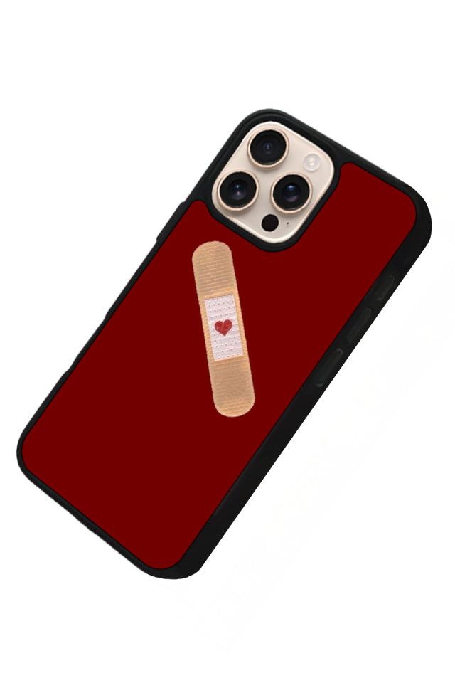 iPhone 15 Pro Max Uyumlu Kalp Love Tasarımlı Glossy Premium Kılıf