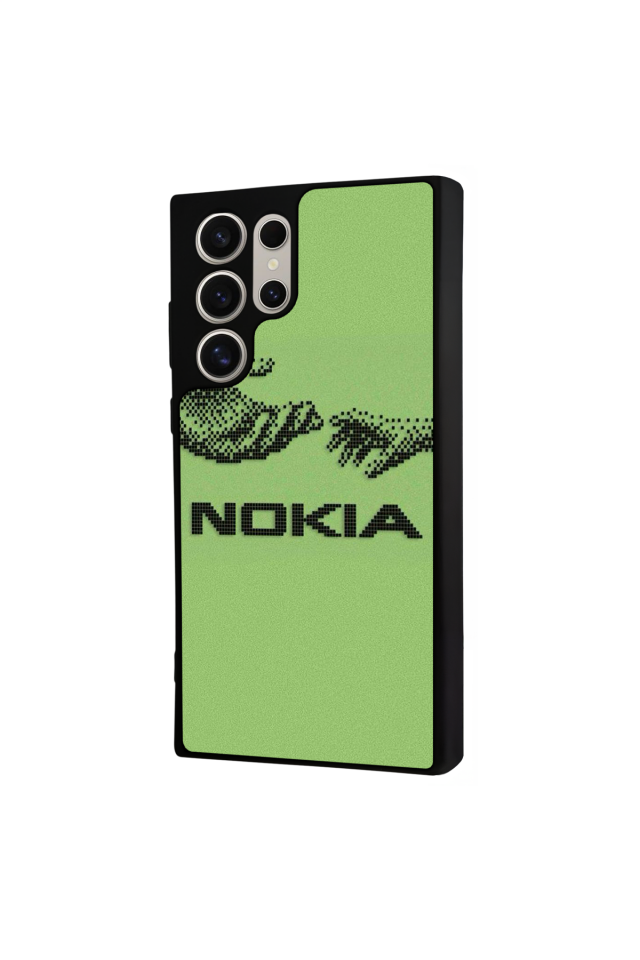 Samsung Galaxy S24 Ultra Uyumlu Nokia Tasarımlı Glossy Premium Kılıf
