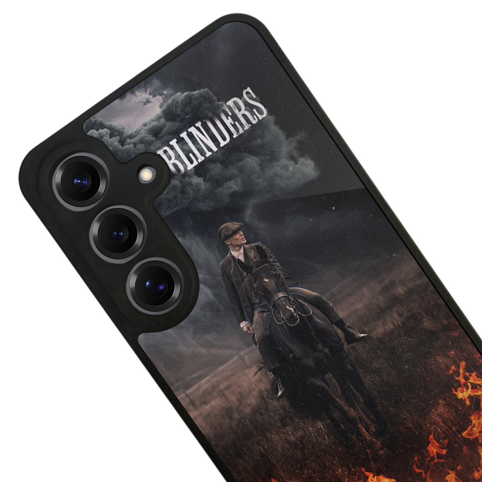Samsung Galaxy S25 Uyumlu Peaky Blinders Tasarımlı Glossy Premium Kılıf
