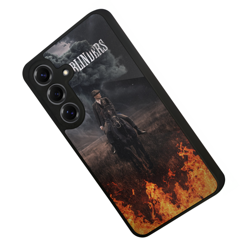 Samsung Galaxy S25 Uyumlu Peaky Blinders Tasarımlı Glossy Premium Kılıf