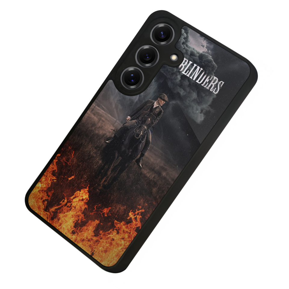 Samsung Galaxy S25 Uyumlu Peaky Blinders Tasarımlı Glossy Premium Kılıf
