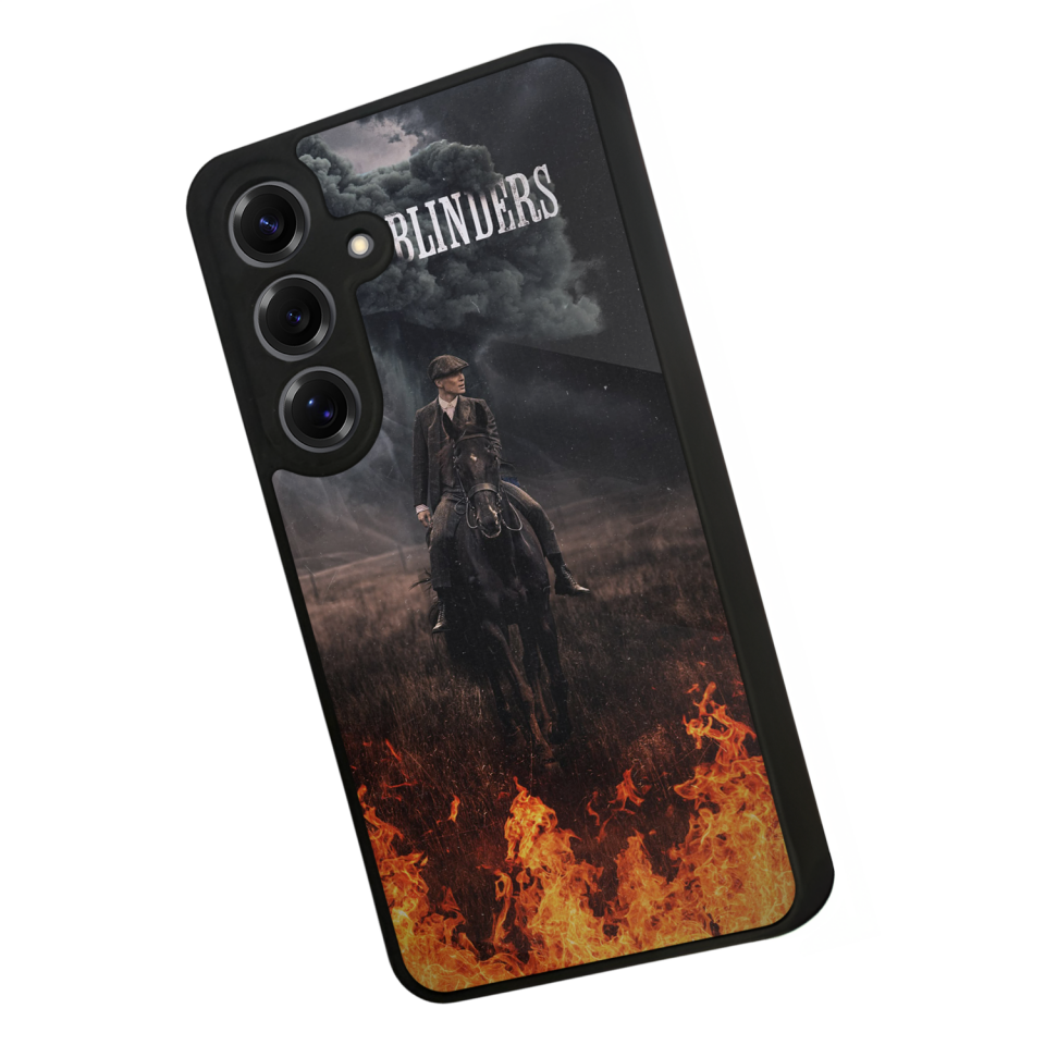 Samsung Galaxy S25 Uyumlu Peaky Blinders Tasarımlı Glossy Premium Kılıf