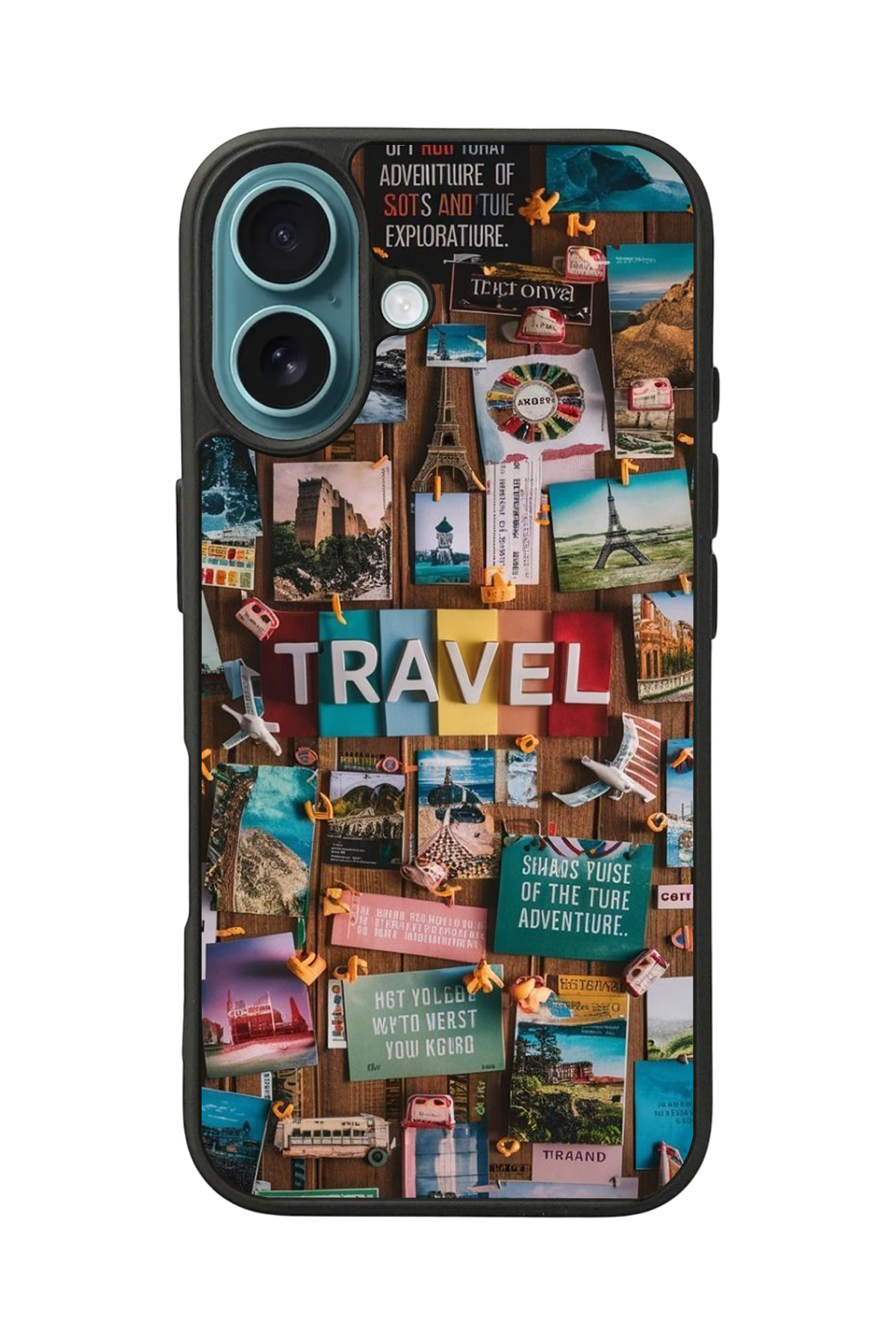 iPhone 16 Uyumlu Poster Tasarımlı Glossy Premium Kılıf