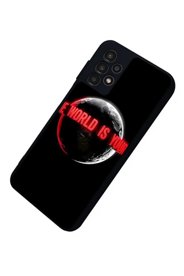 Samsung Galaxy A13 Uyumlu Scarface Tasarımlı Glossy Premium Kılıf