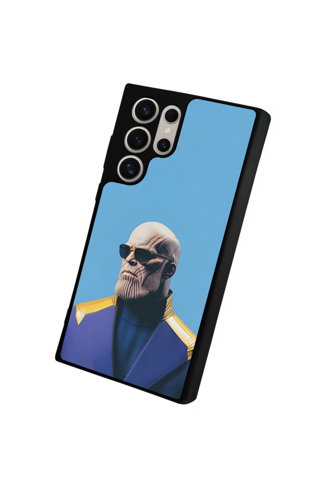 Samsung Galaxy S23 Ultra Uyumlu Thanos Tasarımlı Glossy Premium Kılıf