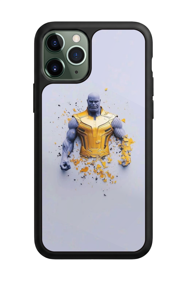 iPhone 11 Pro Uyumlu Thanos Tasarımlı Glossy Premium Kılıf