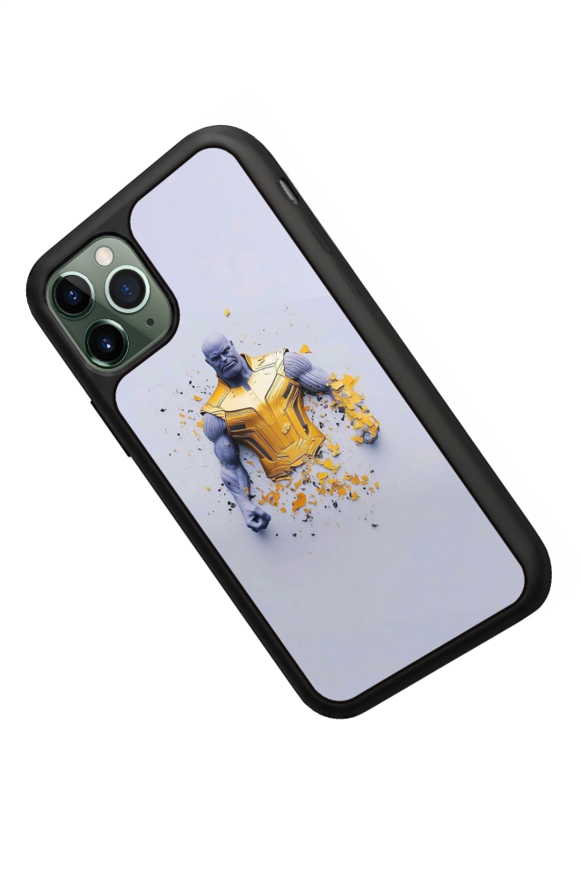 iPhone 11 Pro Uyumlu Thanos Tasarımlı Glossy Premium Kılıf