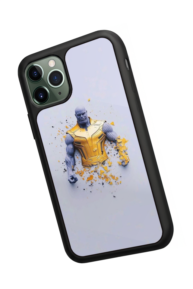 iPhone 11 Pro Uyumlu Thanos Tasarımlı Glossy Premium Kılıf