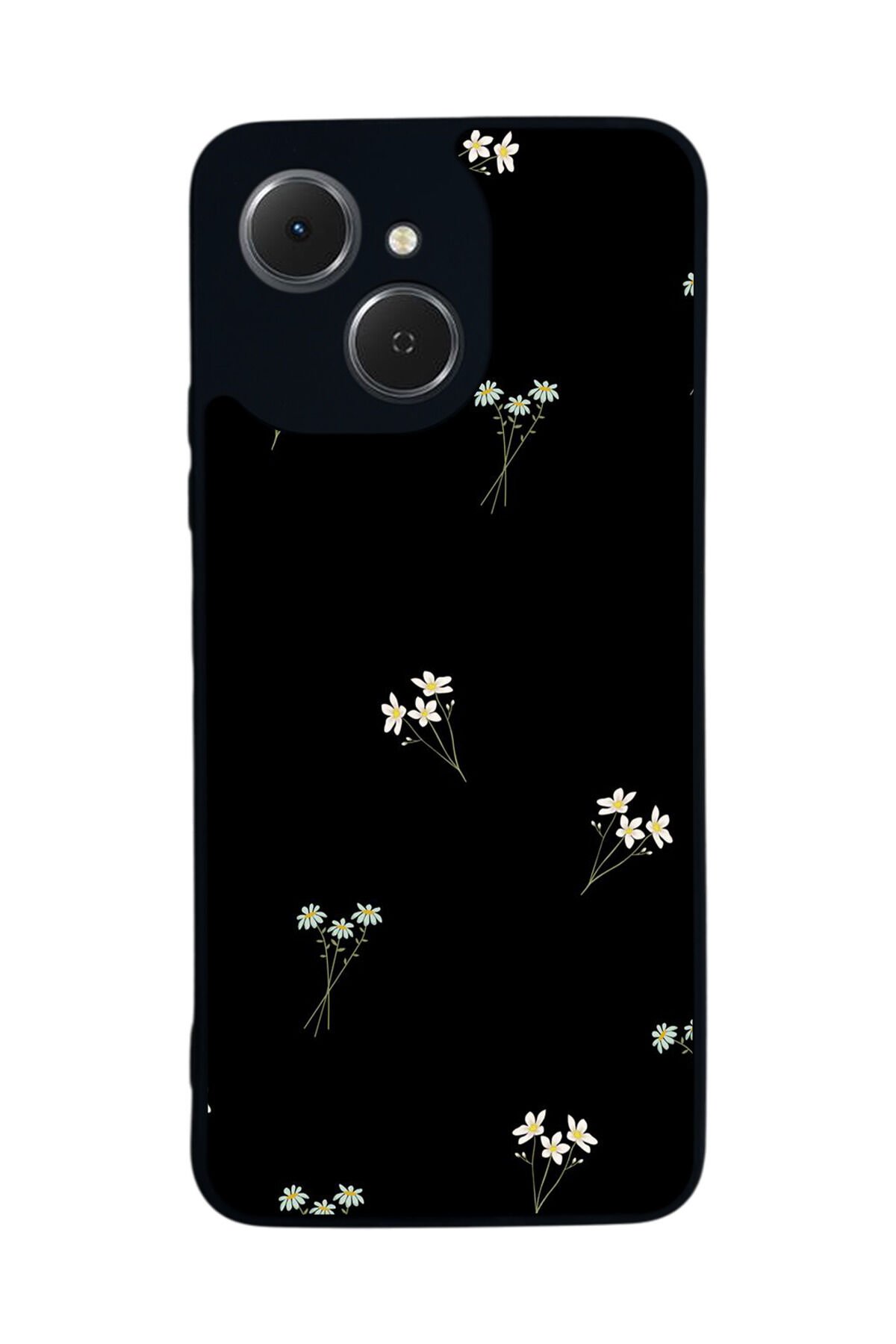 Tecno Spark 40C Uyumlu Cicek Tasarımlı Glossy Premium Kılıf