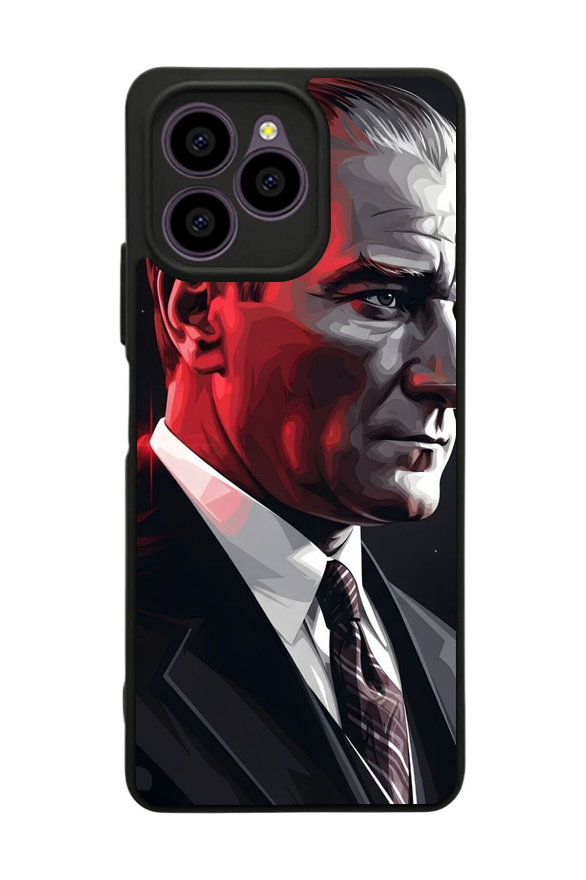Omix X6 Uyumlu Mustafa Kemal Ataturk Tasarımlı Glossy Premium Kılıf