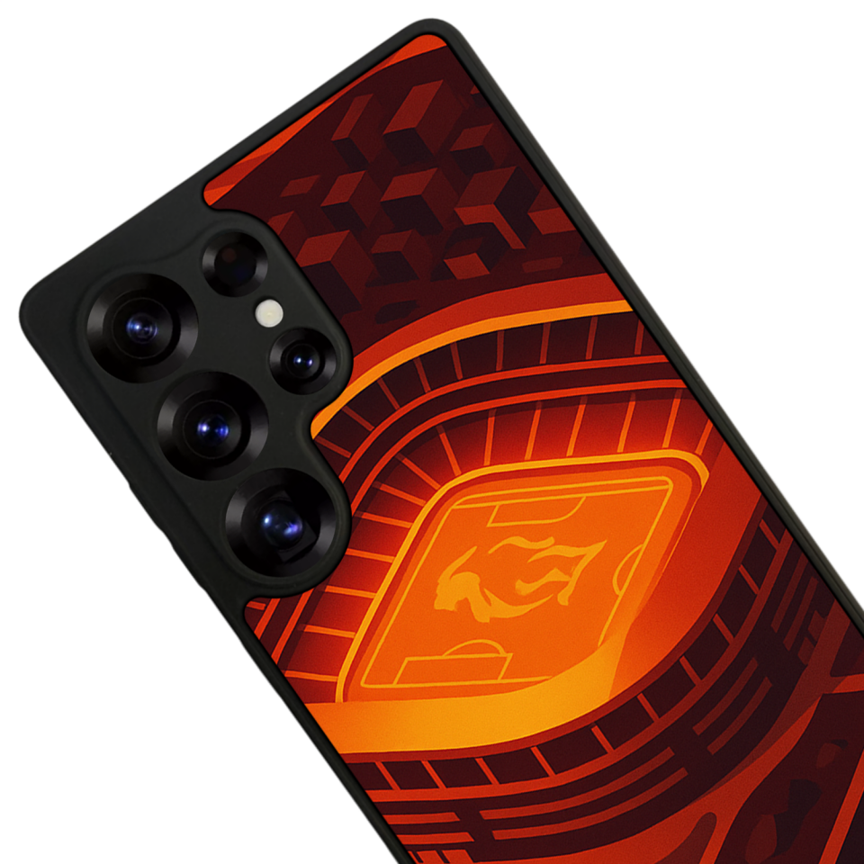 Samsung Galaxy S25 Ultra Uyumlu Aslan Tasarımlı Glossy Premium Kılıf