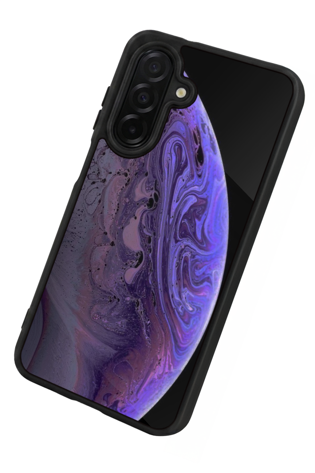 Samsung Galaxy A26 Uyumlu Ay Tasarımlı Glossy Premium Kılıf