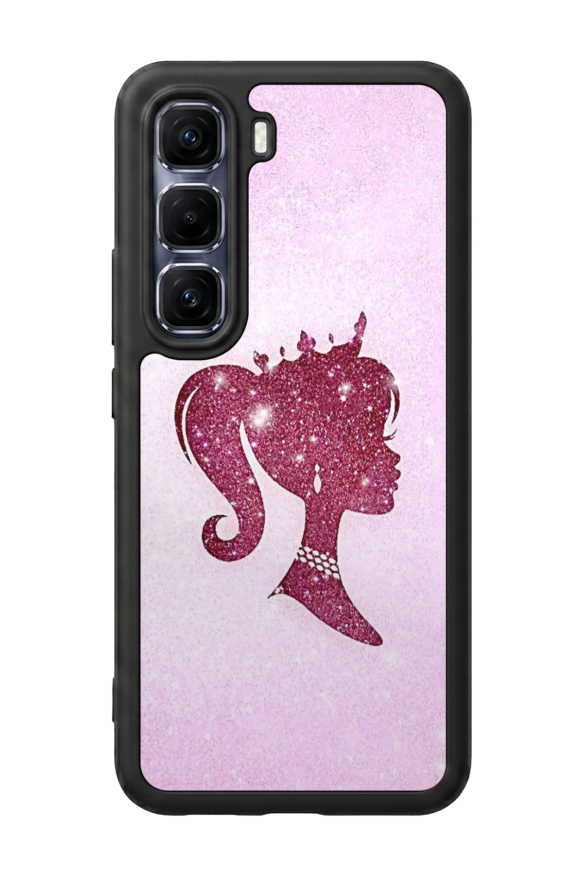 Infinix Hot 60 Pro Plus Uyumlu Barbie Tasarımlı Glossy Premium Kılıf