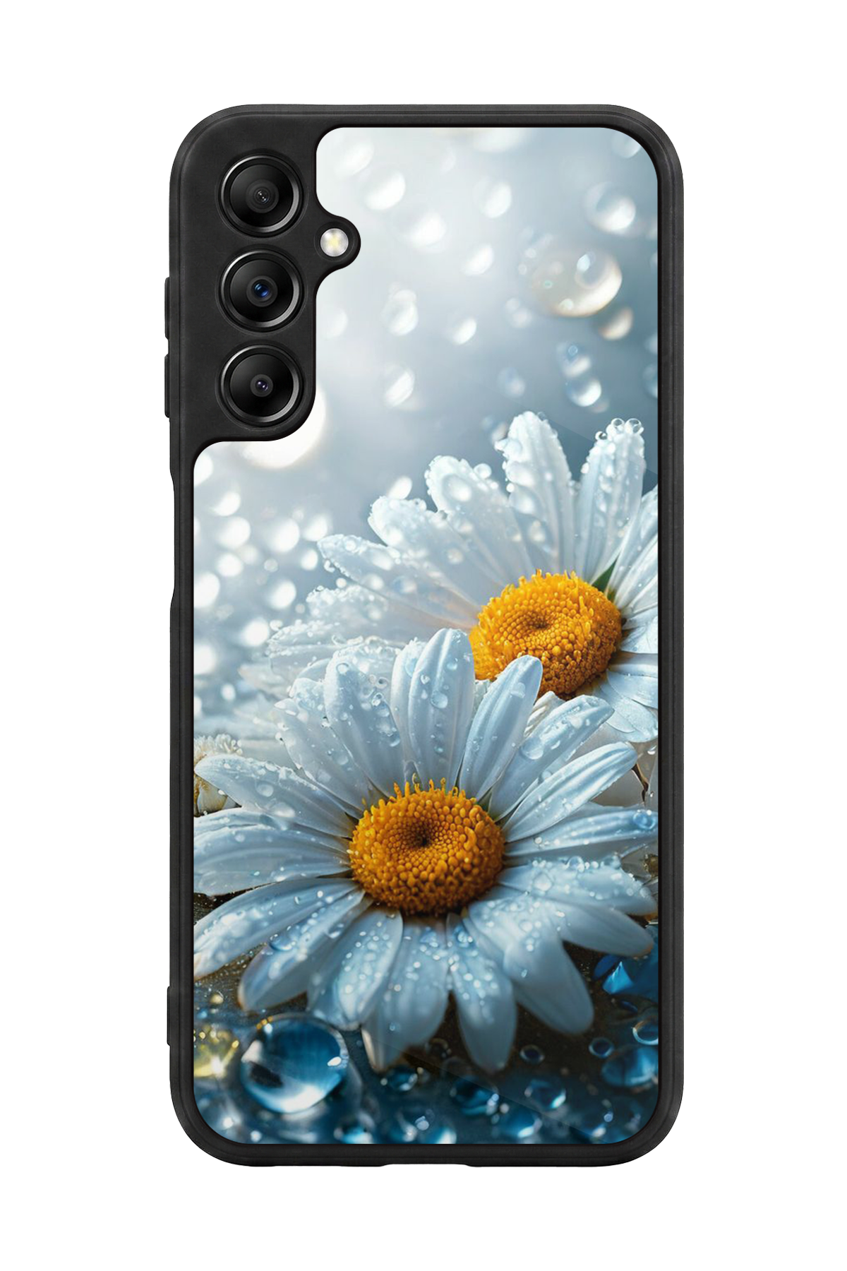 Samsung Galaxy A14 Uyumlu Cicek Tasarımlı Glossy Premium Kılıf