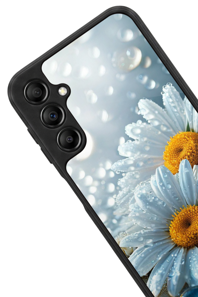 Samsung Galaxy A14 Uyumlu Cicek Tasarımlı Glossy Premium Kılıf