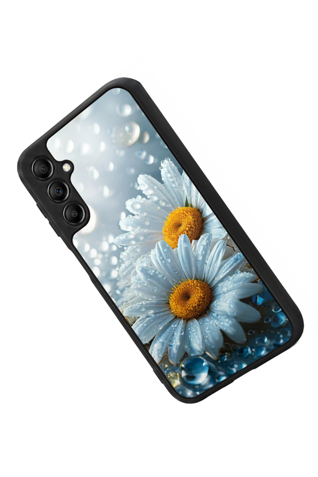 Samsung Galaxy A14 Uyumlu Cicek Tasarımlı Glossy Premium Kılıf