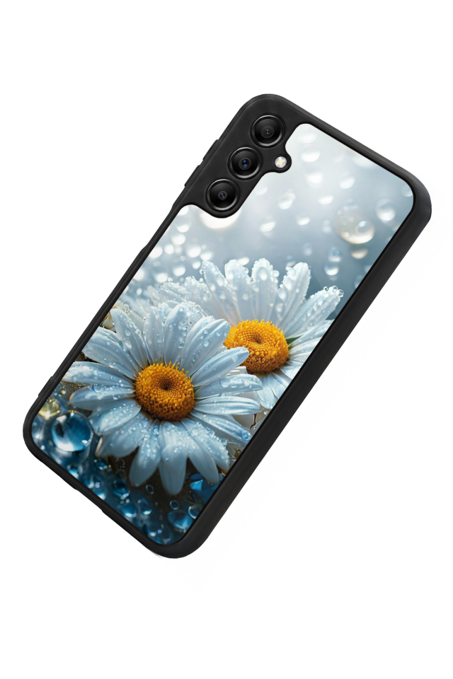 Samsung Galaxy A14 Uyumlu Cicek Tasarımlı Glossy Premium Kılıf