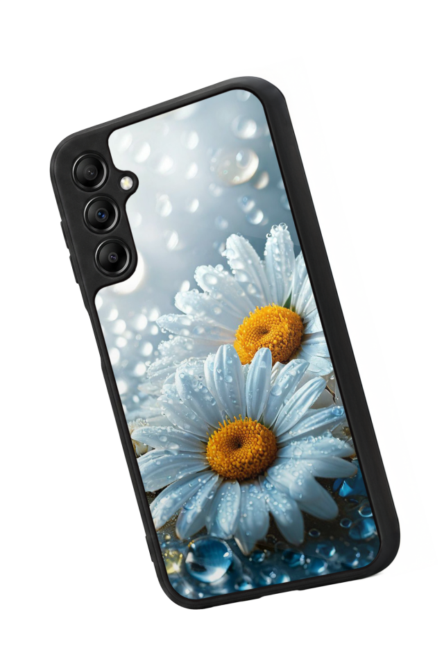 Samsung Galaxy A14 Uyumlu Cicek Tasarımlı Glossy Premium Kılıf