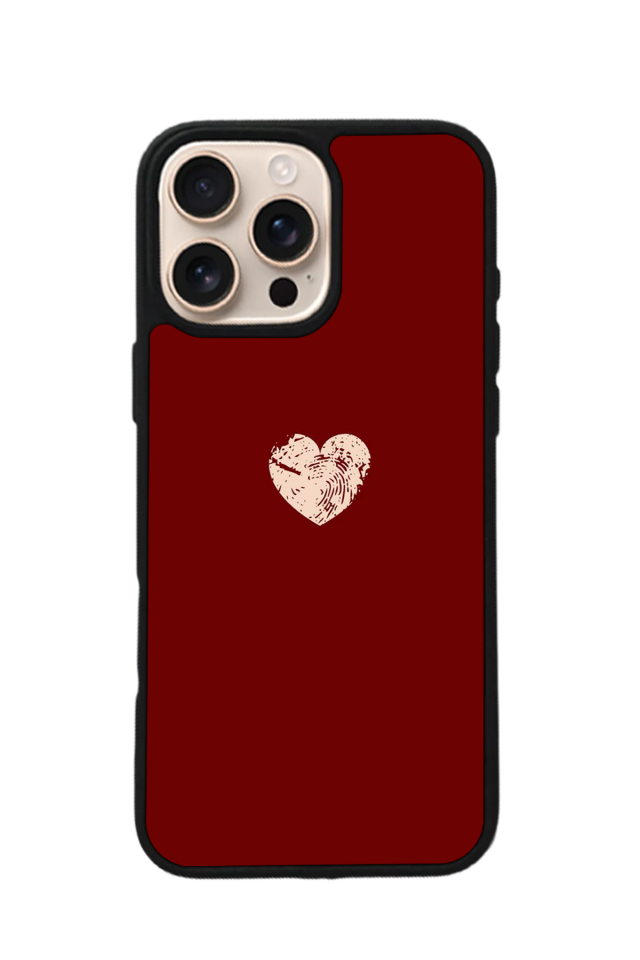iPhone 15 Pro Max Uyumlu Kalp Love Tasarımlı Glossy Premium Kılıf