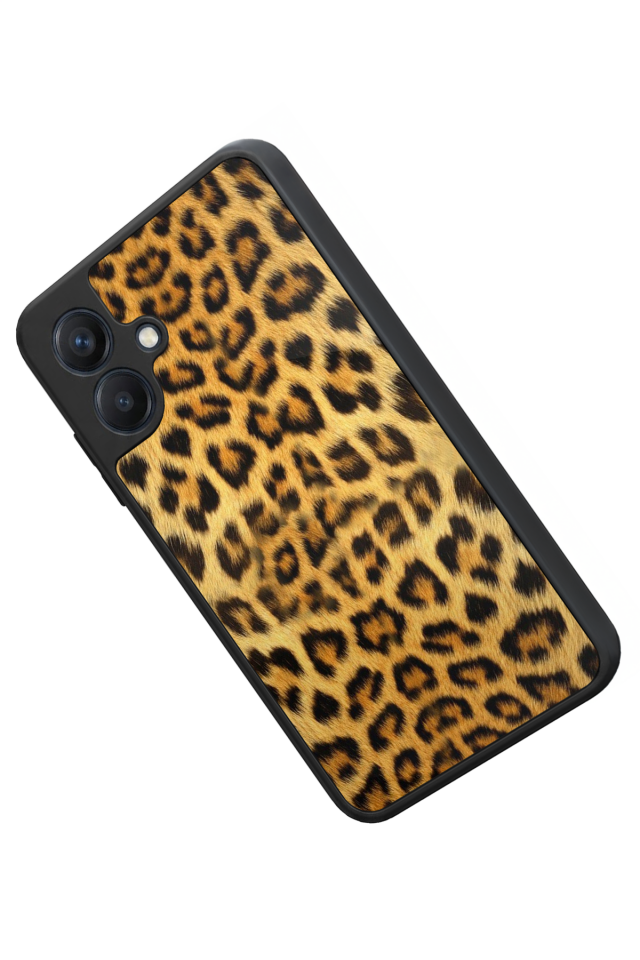 Samsung Galaxy A07 Uyumlu Leopar Tasarımlı Glossy Premium Kılıf