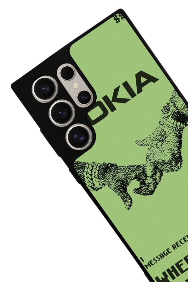 Samsung Galaxy S24 Ultra Uyumlu Nokia Tasarımlı Glossy Premium Kılıf