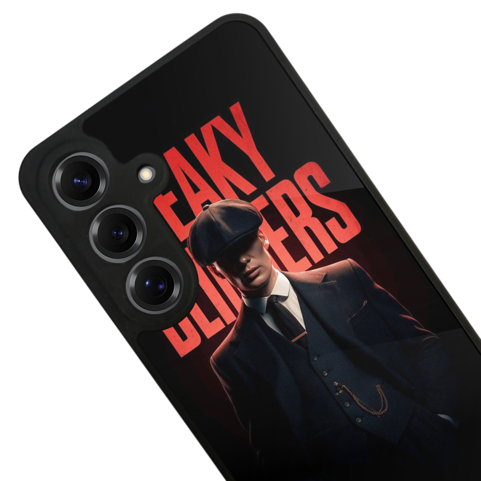 Samsung Galaxy S25 Uyumlu Peaky Blinders Tasarımlı Glossy Premium Kılıf